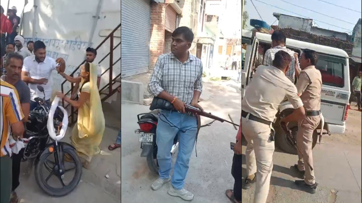 "Datia: Clashes Break Out Between Boy and Girl’s Families in Bhaguwapura, Guns Brandished, FIR Filed"