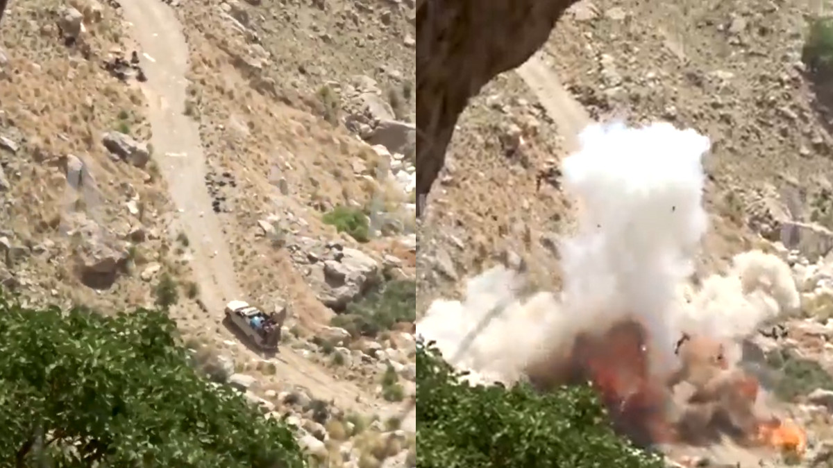 Baloch Liberation Army Strikes Hard: IED Blast Destroys Pak Army Truck, Claims 12 Lives