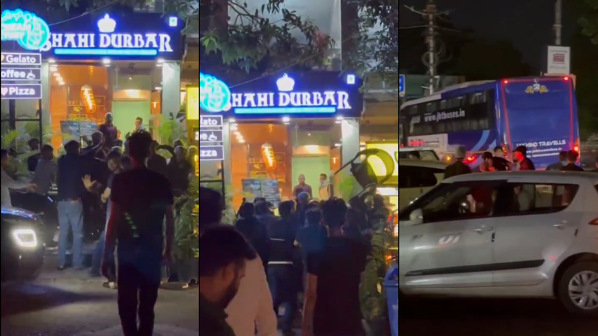 Bhopal: 'Shahi Darbar' Employees Assault Customer, Video Goes Viral on Social Media