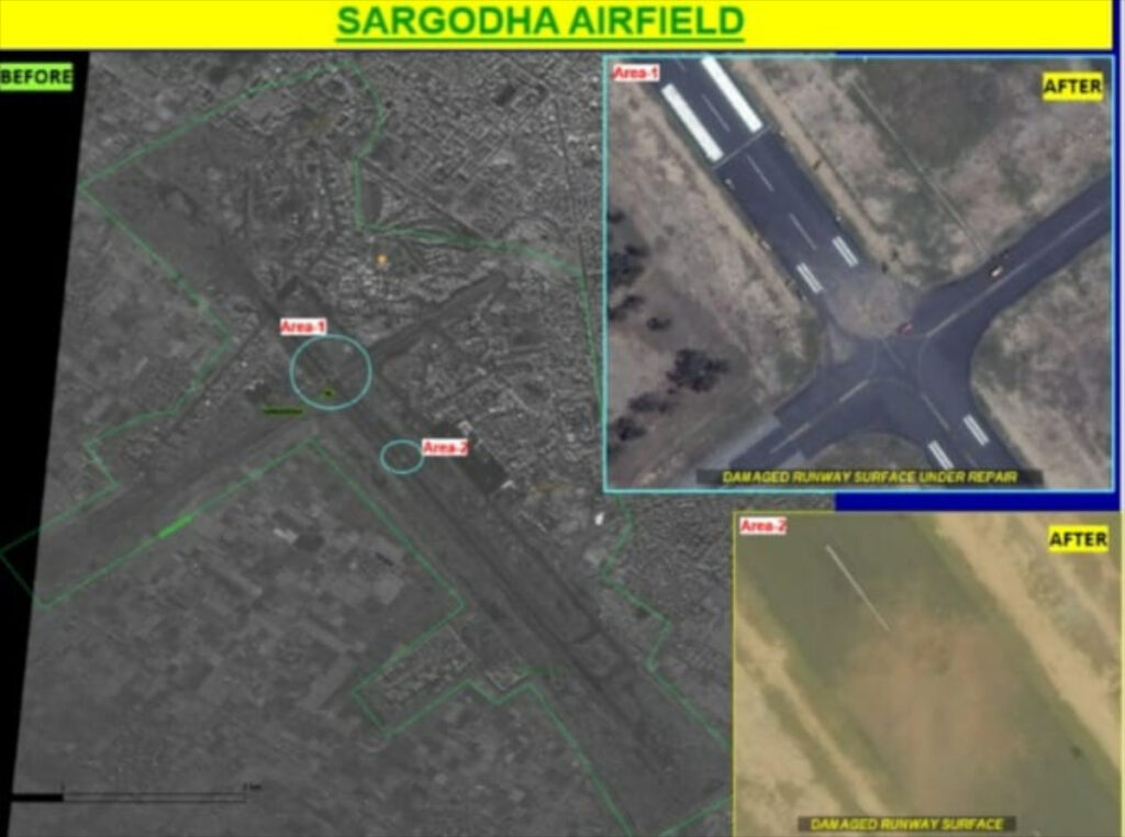 Pakistan's 'No Damage' Lie Exposed: Satellite Images Show Destroyed Airbases After Indian Air Force Strikes