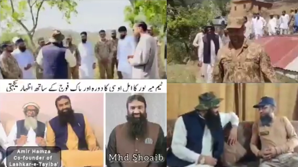 Viral Video Shows LeT Commanders Meeting Under Pakistan Army Protection