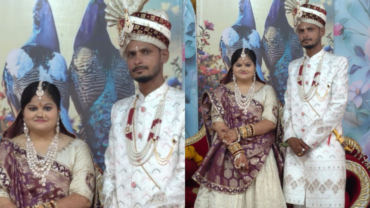 Dhar Witness Unique Wedding: Mute-Deaf Couple Who Fell in Love on Instagram Tie the Knot Without Uttering a Word
