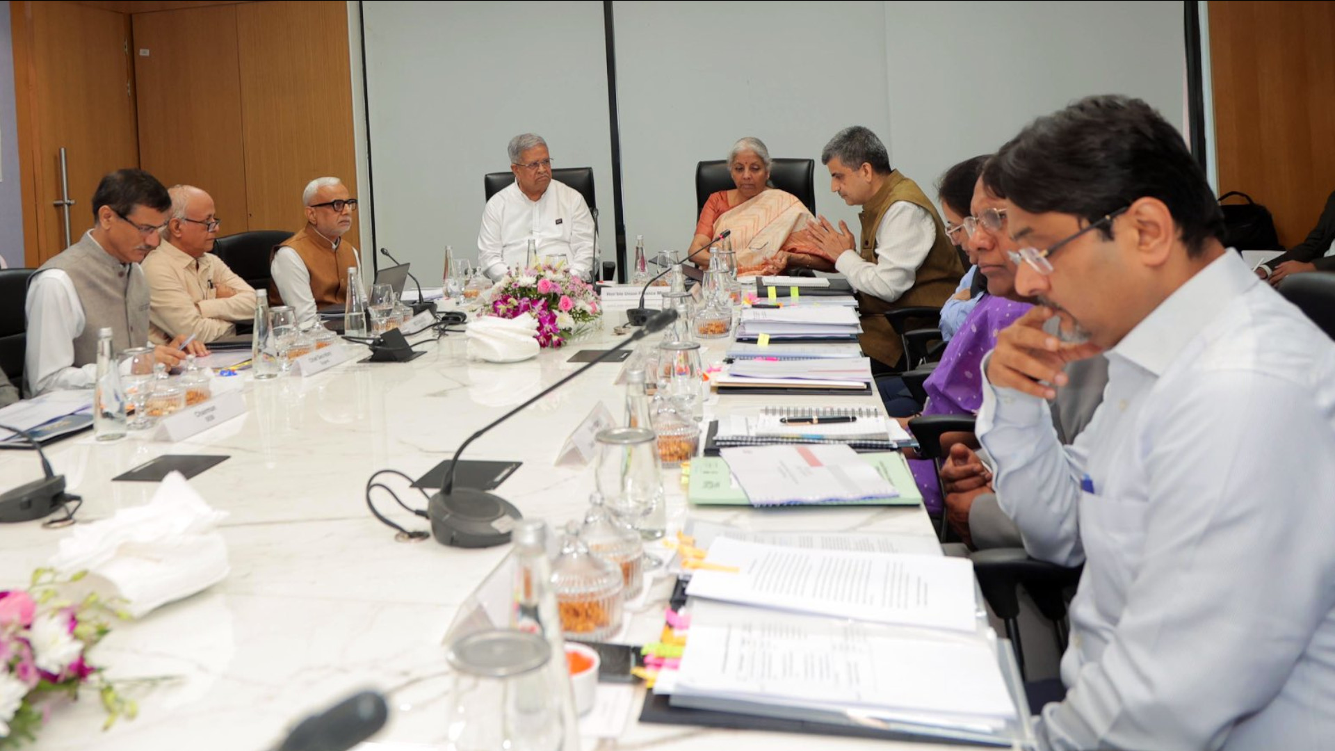 Finance Minister Nirmala Sitharaman Reviews GIFT IFSC