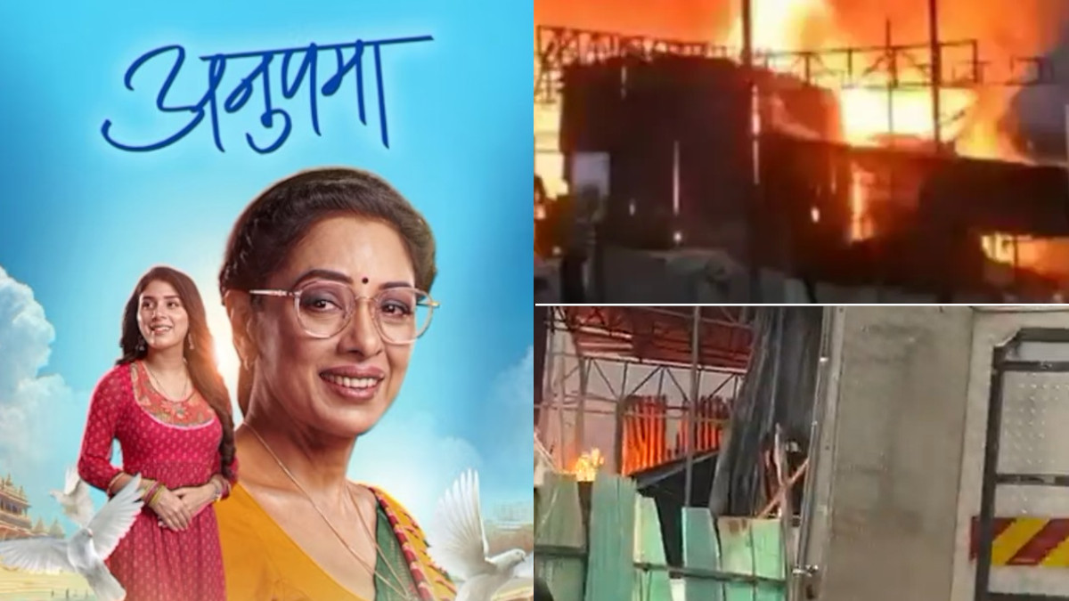 Mumbai: 'Anupamaa' TV Show Set Completely Destroyed in Massive Fire, No Casualties Reported