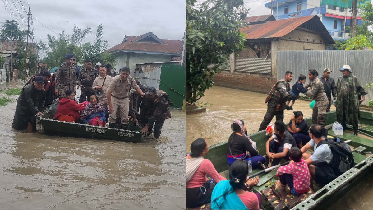 Rain Fury in Northeast India: Thousands Affected in Manipur, 32 Lives Lost in Sikkim