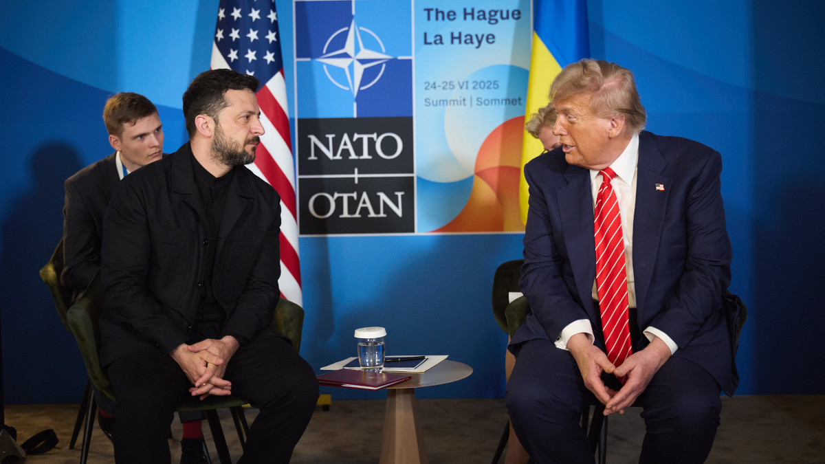 Trump and Zelensky Meet for 40 Minutes in The Hague, Discuss Ceasefire and Peace