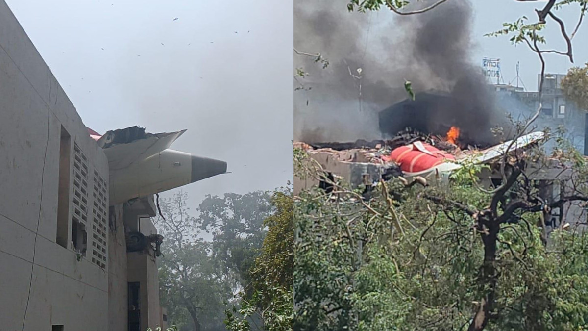 Sardar Vallabhbhai Patel International Airport Closed: Air India B787 Dreamliner Crashes, Rescue Operations Underway, Over 200 Firefighters Deployed