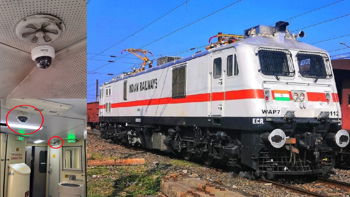 All Indian Railway Coaches and Engines to Get CCTV Cameras in Major Safety Upgrade