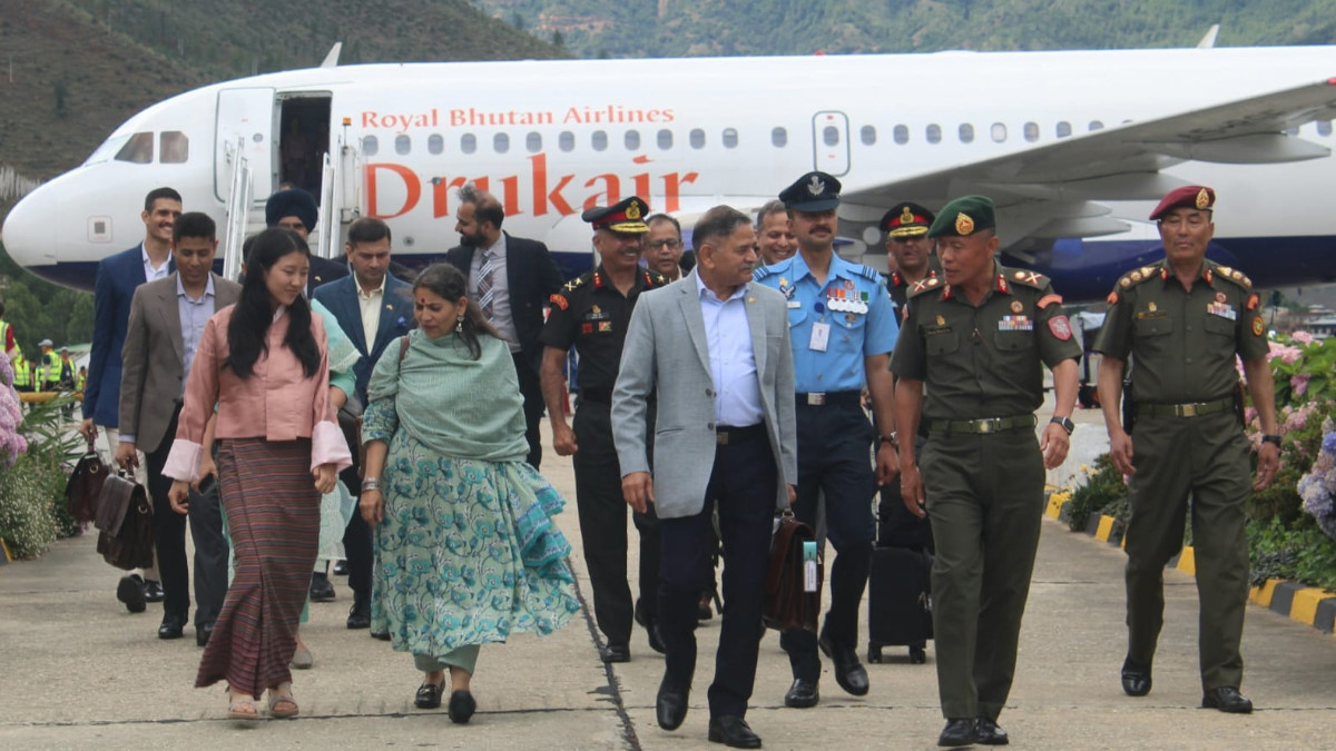 Indian Army Chief Begins Four-Day Bhutan Visit to Enhance Defence Cooperation