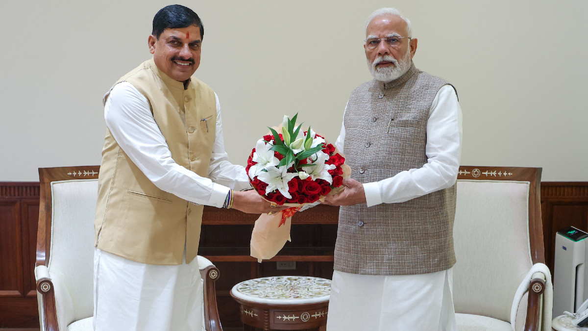 Madhya Pradesh CM Dr. Mohan Yadav Meets PM Modi in New Delhi