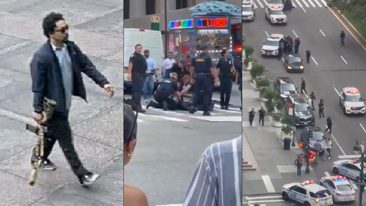 Manhattan Shooting: Assailant with M4 Rifle Enters Building