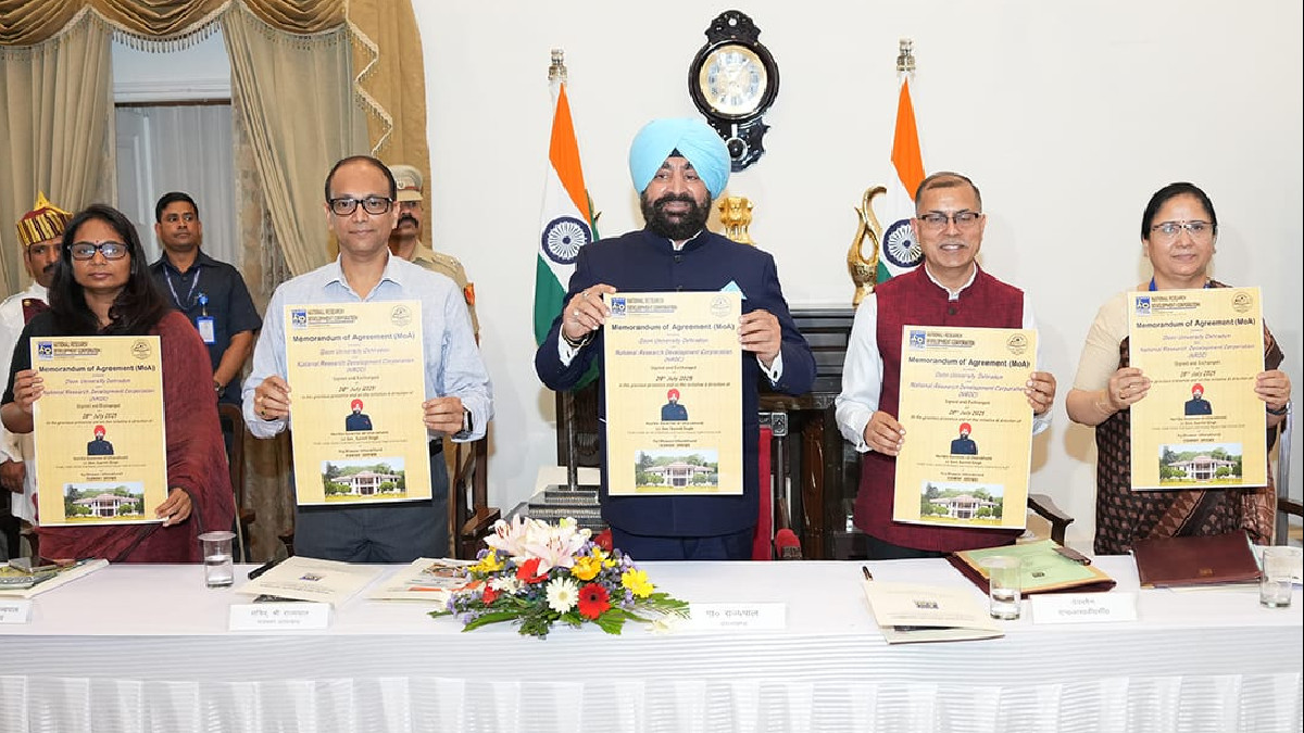 NRDC and Doon University Ink Pact to Boost Innovation in Uttarakhand