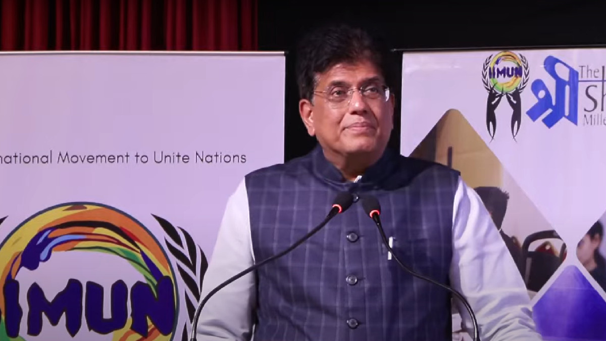 Piyush Goyal Invites Youth to Shape 'Viksit Bharat' by 2047 at IIMUN Conference Inauguration