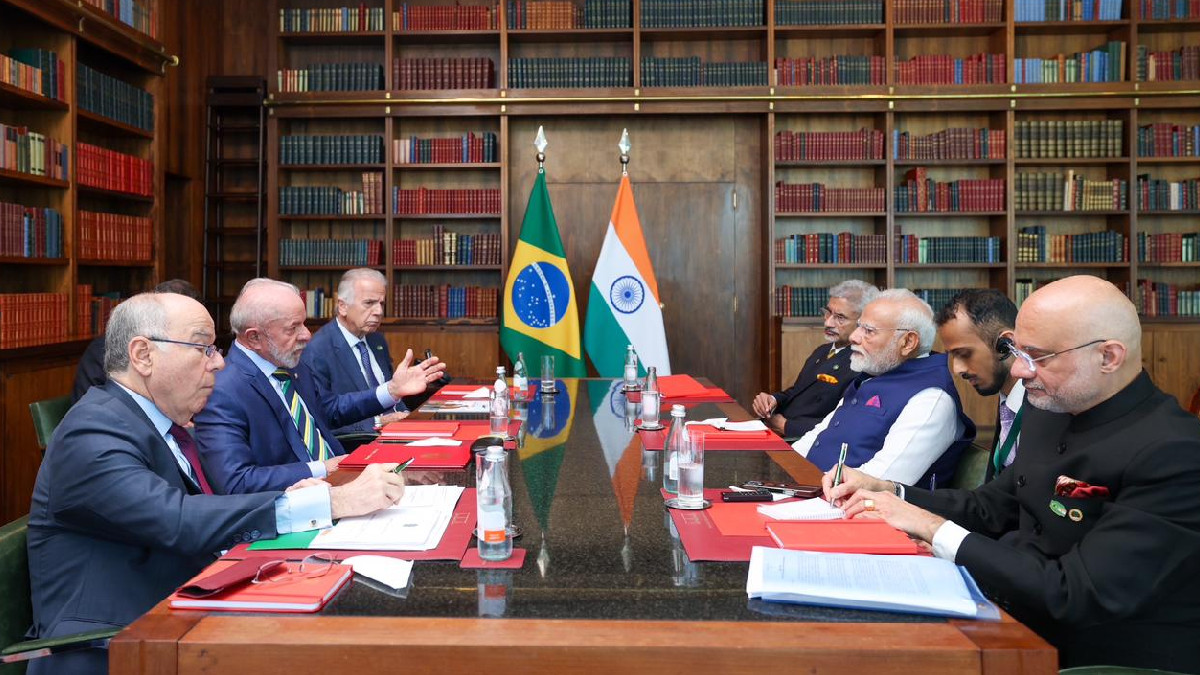 PM Modi Holds Extensive Talks with Brazilian President Lula on Strategic Partnership