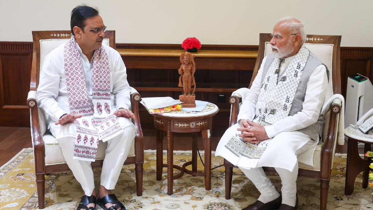 Rajasthan CM Bhajanlal Sharma Meets PM Modi in New Delhi