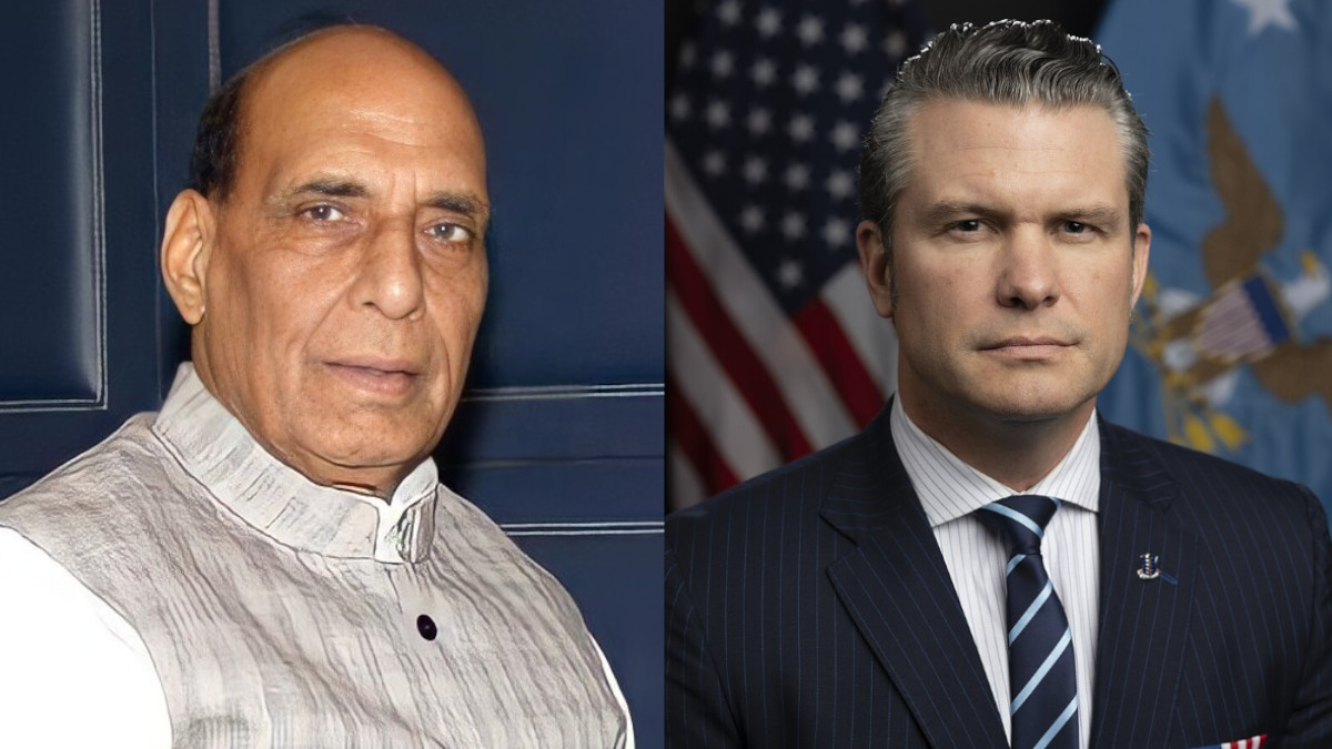 Rajnath Singh, US Defence Sec. Pete Hegseth Discuss Boosting Defence Cooperation