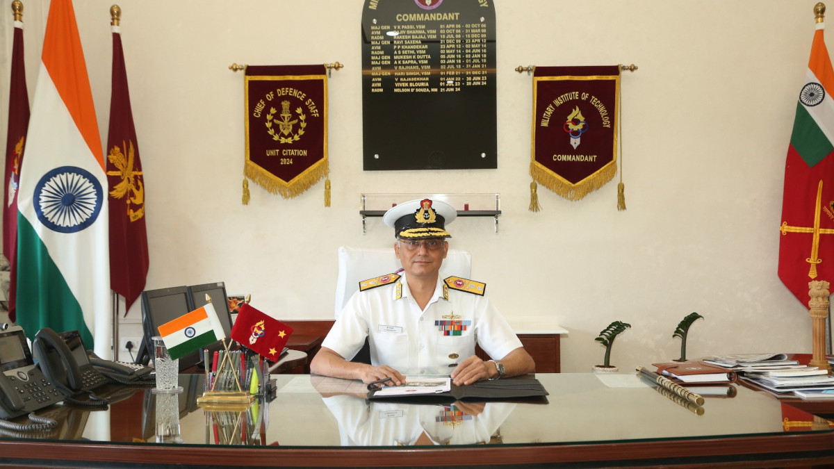 Rear Admiral V. Ganapathy Assumes Charge as Commandant of MILIT Pune