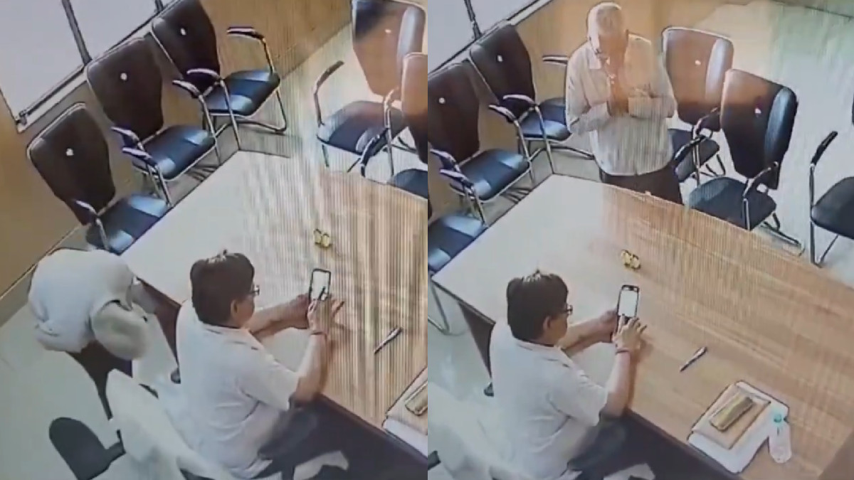 Auraiya SDM Suspended After Viral Video Shows Him Putting Envelope in a Drawer