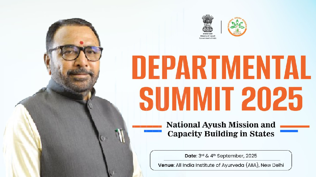 Ayush Summit to Be Held in New Delhi on Sept 3-4 to Discuss Capacity Building in States