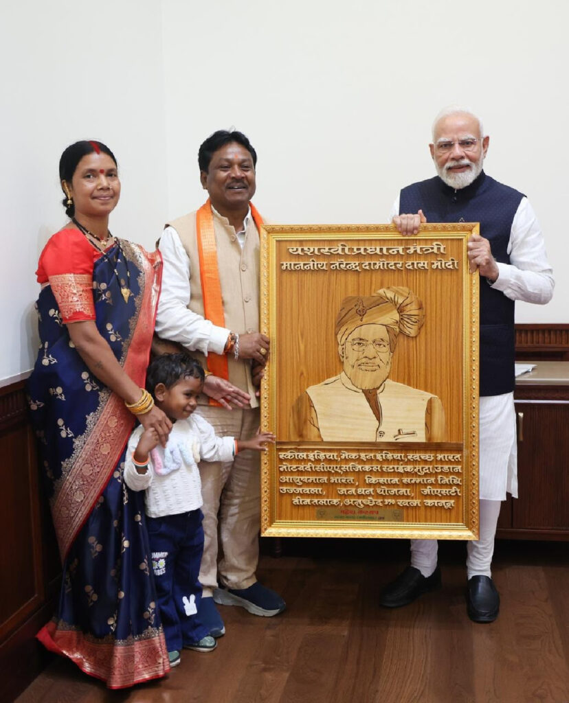 Bastar MP Mahesh Kashyap Extends Dussehra Invitation to PM Modi