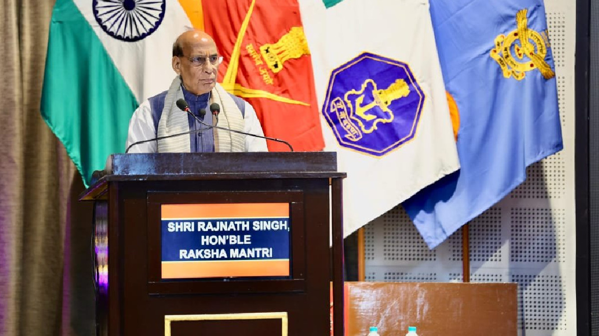 Rajnath Singh Says Modern Warfare Is No Longer Limited to Traditional Domains