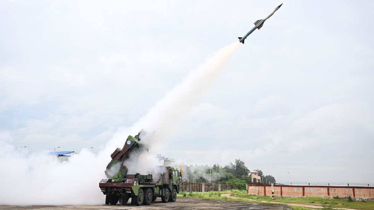 DRDO Successfully Tests Integrated Air Defence Weapons System (IADWS)