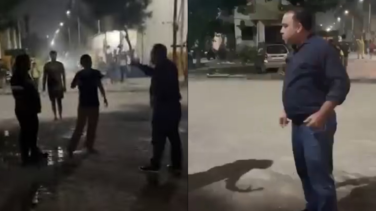 Ghaziabad: Fight Over Feeding Stray Dogs Caught on Viral Video