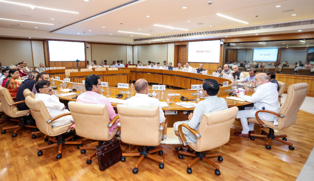 Amit Shah Presides Over Parliamentary Panel Meeting on Disaster Management