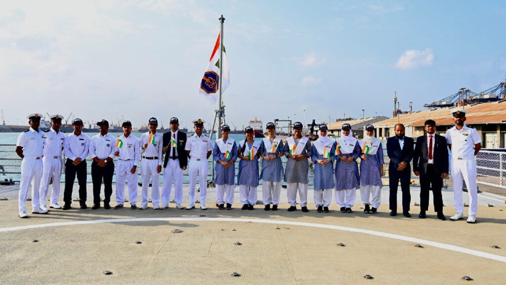 Indian Navy's INS Tamal and INS Surat Visit Jeddah