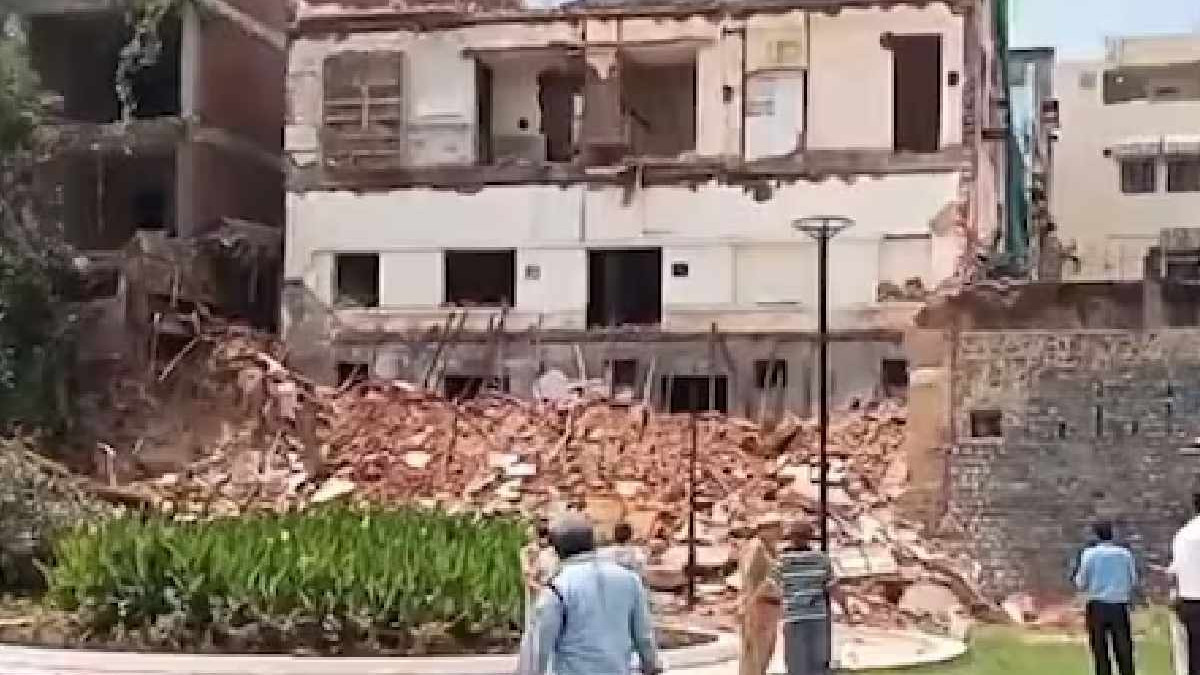 NHRC Takes Cognizance of Building Collapse in Delhi That Left 3 Dead