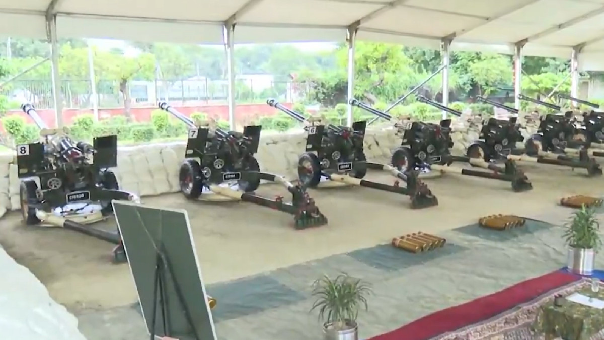 Operation Sindoor" Gun to Give 21-Gun Salute at Red Fort on Independence Day
