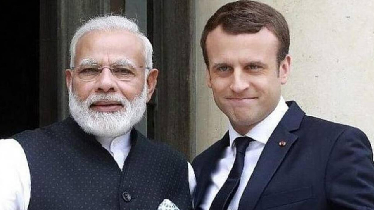 PM Modi and French President Macron Hold Phone Conversation