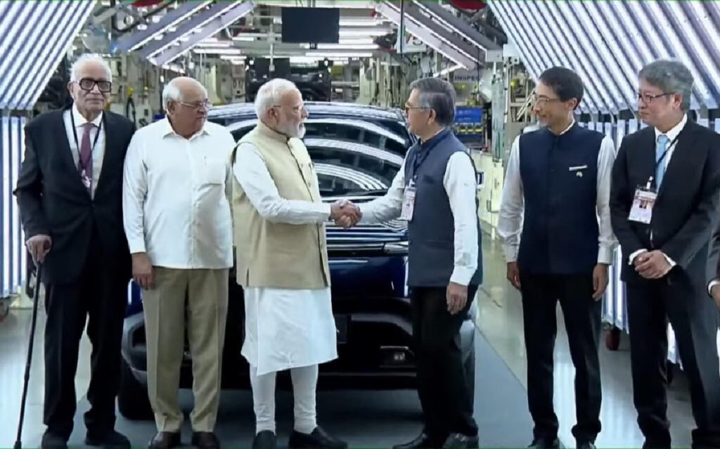 PM Modi Launches Maruti Suzuki's First EV, E-Vitara, Says 'Made in India' EVs Will Now Be Global