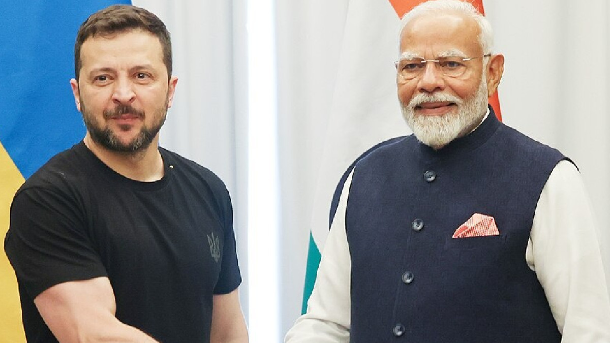 PM Modi Thanks Ukraine President, Wishes for Peace and Prosperity