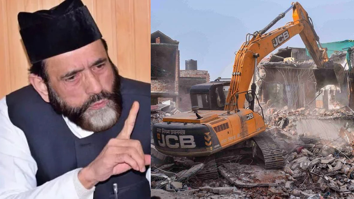 Bareilly Violence: Bulldozers Demolish Illegal Property of Maulana Tauqeer Raza's Close Associates