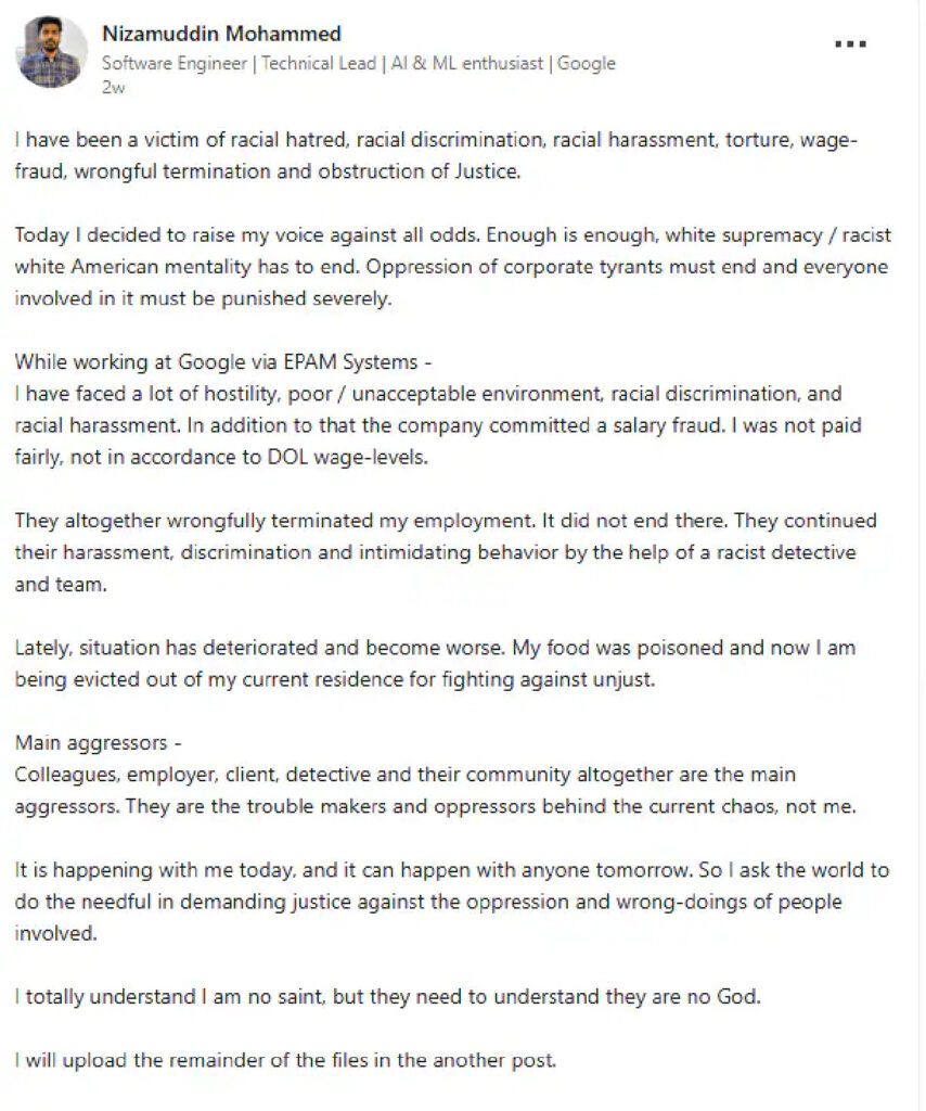 California Police Shoot and Kill Indian Engineer, Family Demands Investigation