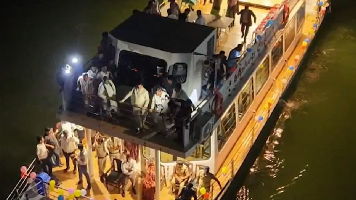 CM Dr. Mohan Yadav Enjoys Cruise on Chambal River, Sings Songs