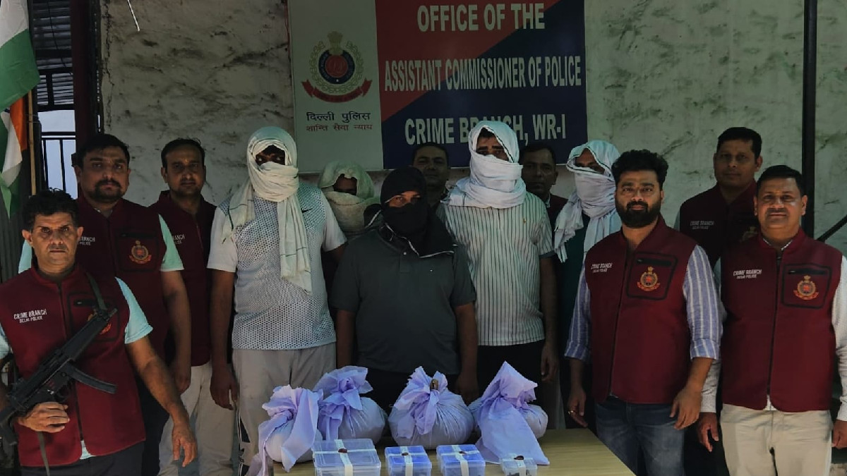 Delhi Police Arrest Six Associates of Kala Jathedi Gang, Including Key Arms Supplier