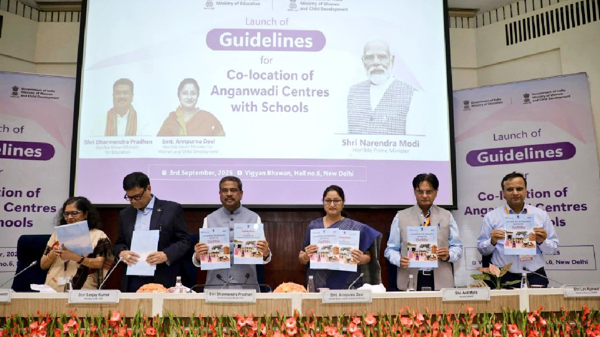 Dharmendra Pradhan, Annapurna Devi Announce New Guidelines for Anganwadi Centers in Schools