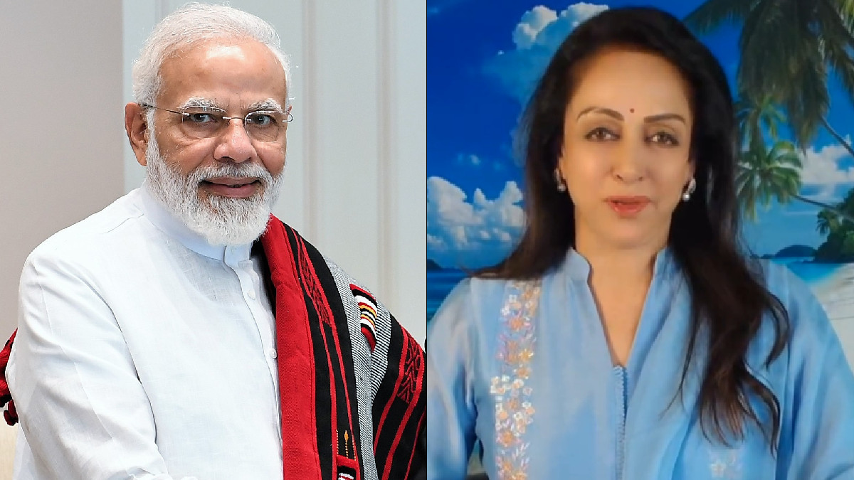 Hema Malini Gives PM Modi Advance Birthday Greetings