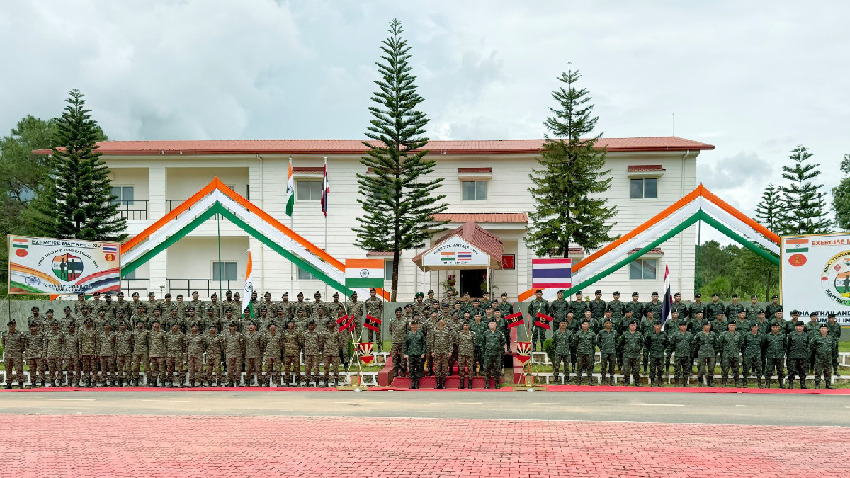 Indian Army and Royal Thai Army Kick Off 14th 'Maitree' Bilateral Military Exercise