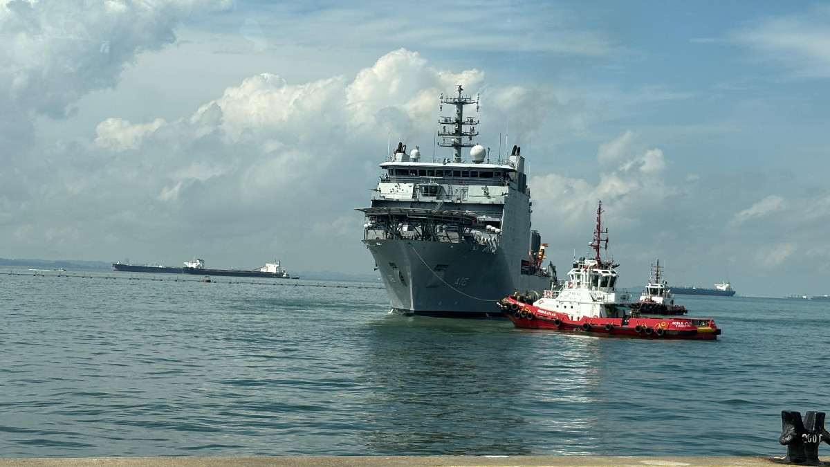 INS Nistar Reaches Singapore to Participate in Pacific Reach 2025 Drill