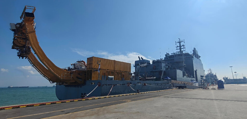 INS Nistar Reaches Singapore to Participate in Pacific Reach 2025 Drill