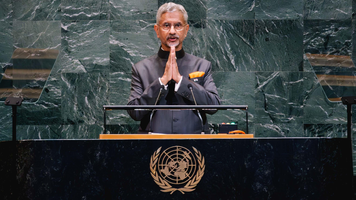 Jaishankar Lashes Out at Pakistan at UNGA, Accusing It of 'Glorifying Terrorism'