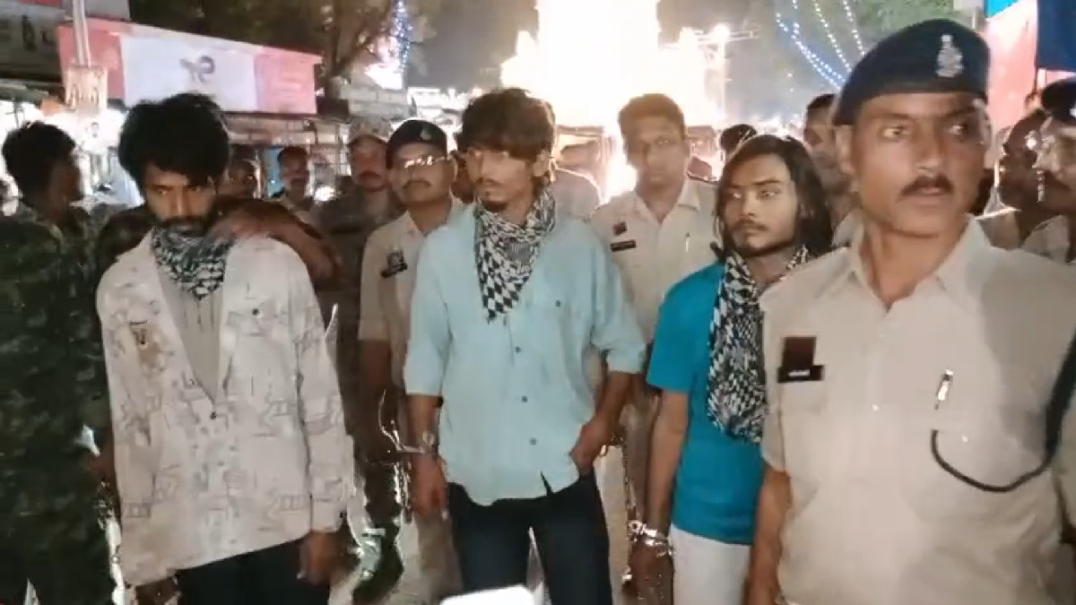 Kawardha Gang Rape: Three Accused Arrested Within 36 Hours, Police Parade Them