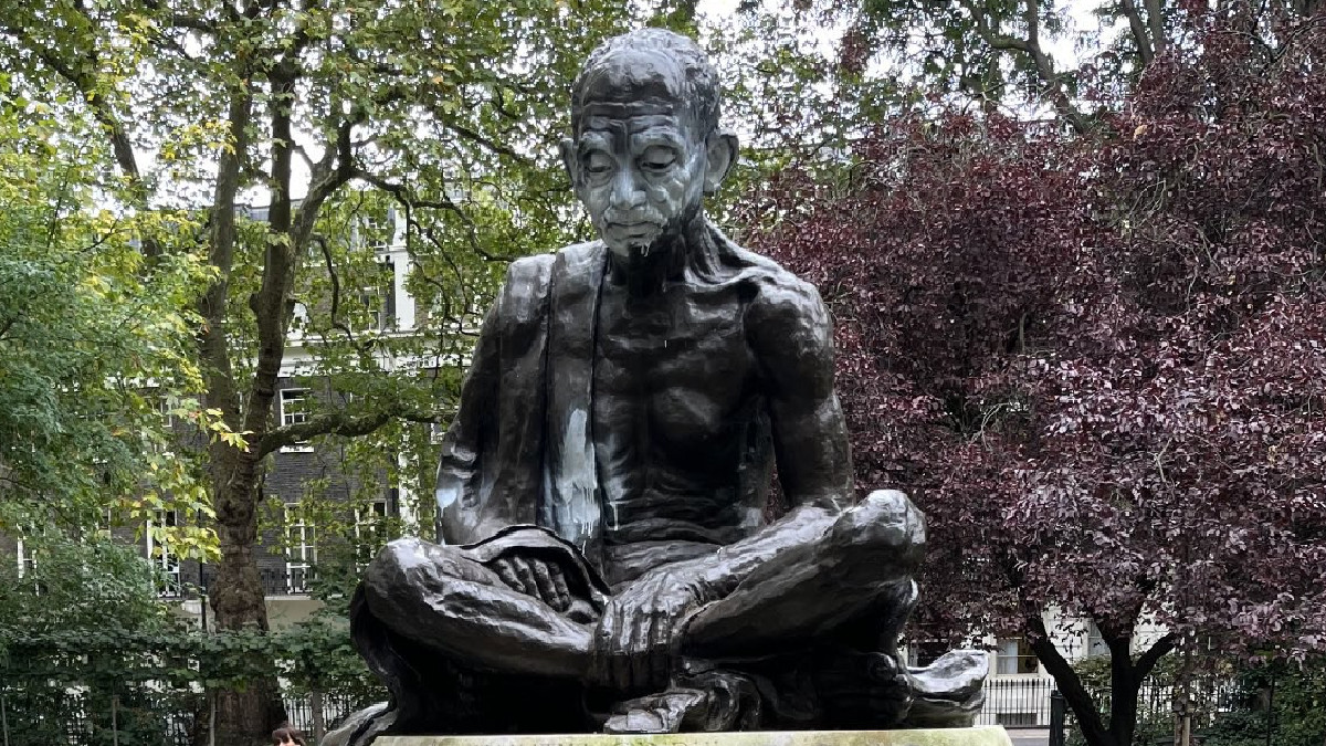 Mahatma Gandhi Statue Defaced in London; Indian High Commission Expresses Strong Condemnation