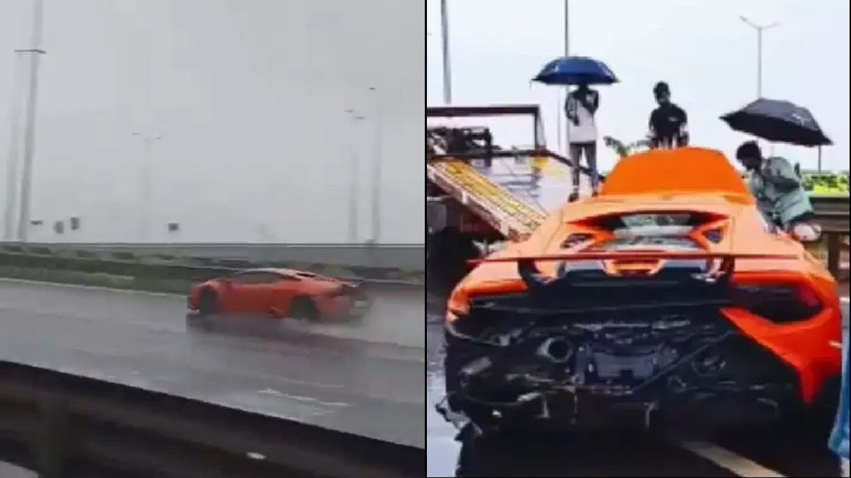 Mumbai: Driver of Speeding Lamborghini Booked by Police, Video of Car Going Viral