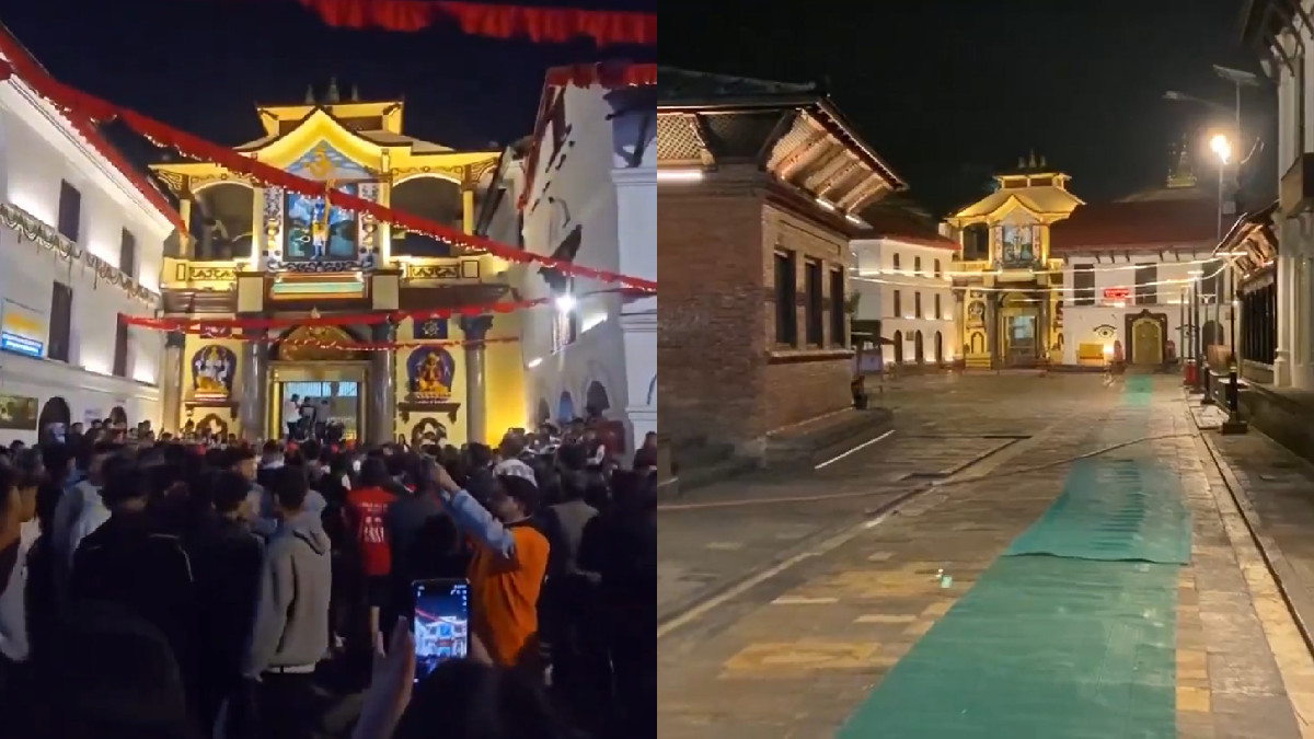 Nepal's Pashupatinath Temple Closes Amid Violent Protests; PM Oli Resigns, Army Takes Control