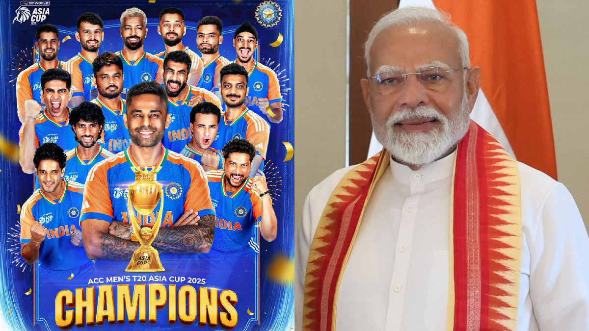 'Operation Sindoor on the Field!': PM Modi Congratulates Team India