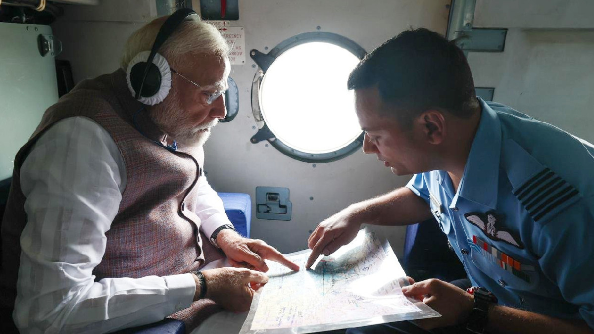 PM Modi Visits Himachal to Assess Flood-Landslide Damage, Announces ₹1,500 Crore Aid